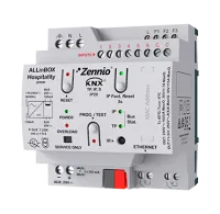 Zennio ZPRHP Многофункциональное устройство с блоком питания KNX, интерфейсом KNX-IP, 6 входами и 4 выходами
