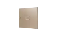 Zennio ZVITR1C Tecla RGB 1. PC-ABS Емкостный сенсорный переключатель с RGB-подсветкой, 1 кнопка, шампань