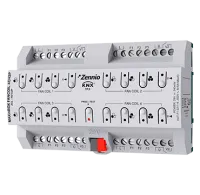 Zennio ZCL-4XFC2P MAXinBOX FANCOIL 2CH2P / Контроллер KNX для 2-х трубных фанкойлов, 4 канальный