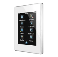 Zennio ZVI-Z41PRO-WC Z41 PRO/Панель KNX, ёмкостной сенсорный TFT экран 4.1 дюймов, IP-порт