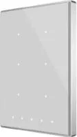 Zennio ZVI-TMDP6-PS Выключатель сенсорный KNX Touch-MyDesign Plus, 6-кнопочный, 5 дополнительных сенсорных зон, 2хAI/DI, термостат, датчик температуры