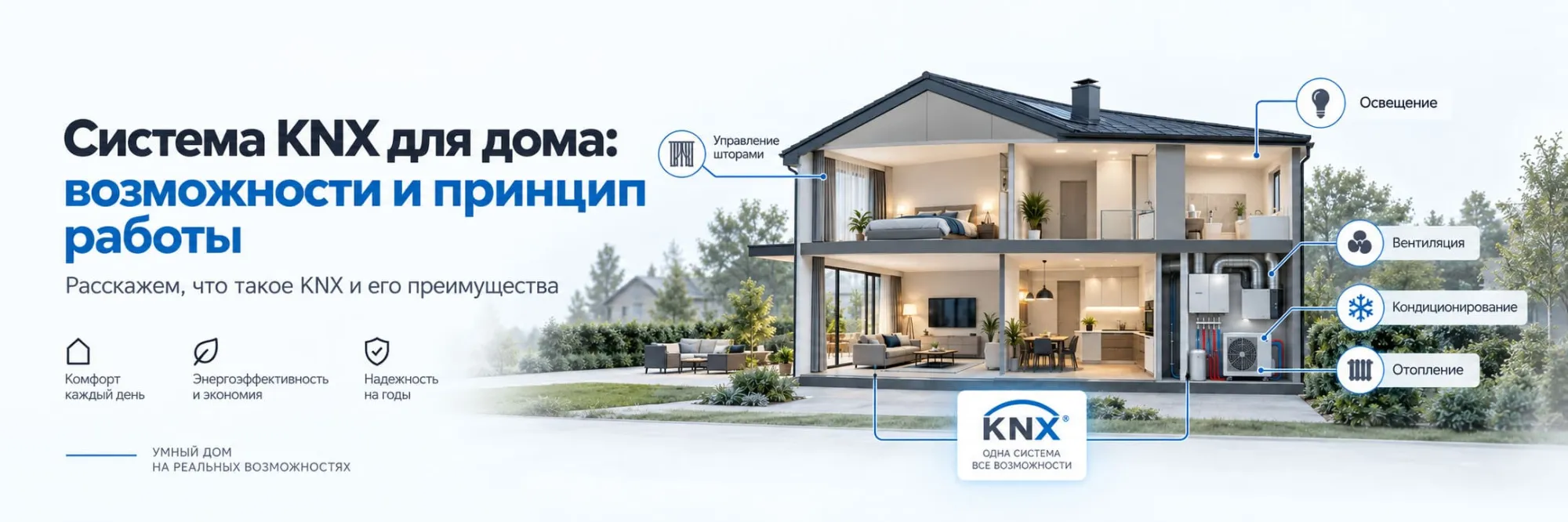 Система KNX для дома: возможности и принцип работы Система KNX для дома: возможности и принцип работы