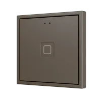 Zennio ZVITR70X1M Tecla RGB 70 X1. PC-ABS Емкостная кнопка с RGB-подсветкой, 70 x 70 пикселей, 1 кнопка