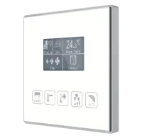 Zennio ZVI-SQTMDD Square TMD-Display / Контроллер комнатный KNX, дисплей 1.8 дюймов, 5 кнопок