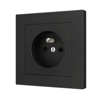 Zennio 8300005 + 8300006XX ZS55 – французская розетка