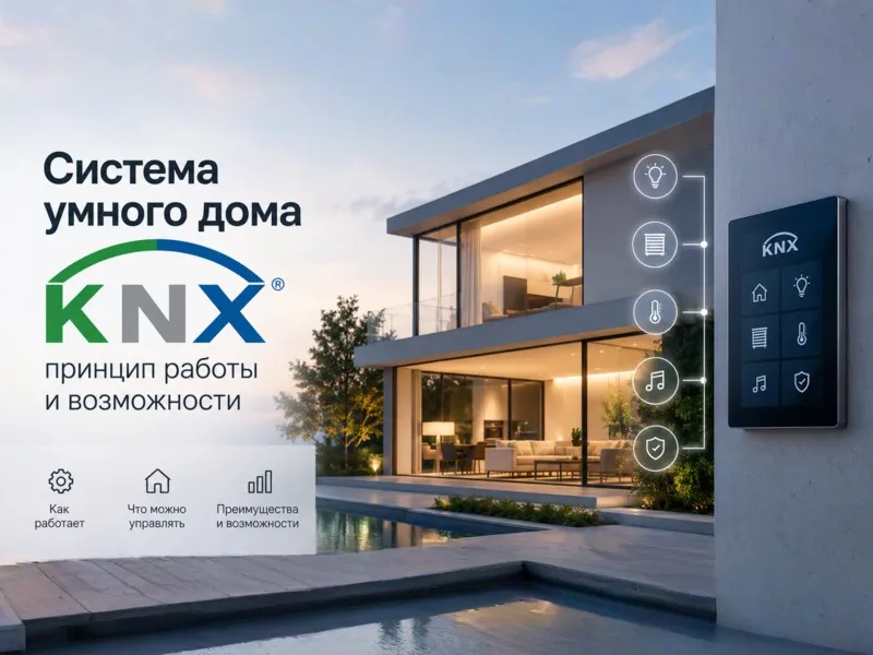 Система умного дома KNX: принцип работы и возможности
