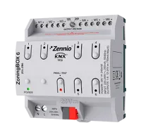 Zennio ZCL-ZB6 ZoningBOX/Контроллер климатических зон KNX, 6 зон