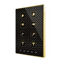 Zennio ZVI-TMDP8-G Выключатель сенсорный KNX Touch-MyDesign Plus