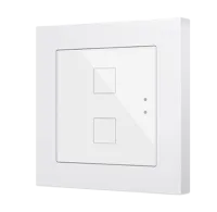 Zennio ZVIF55X2V2 Емкостный сенсорный выключатель с подсветкой (55 x 55 мм) Flat 55 X2v2