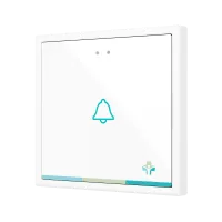 Zennio ZVIFR70X1C360 Выключатель сенсорный KNX Flat RGB 70 X1, 1 кнопка, 70x70, полностью кастомизируемый (360°)