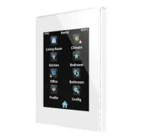 Zennio ZVI-Z41LIT-WP Z41 LITE/Панель KNX, ёмкостной сенсорный TFT экран 4.1 дюймов