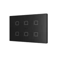 Zennio ZVITRXL6A Tecla RGB XL 6. PC-ABS Емкостная кнопка, 6 кнопок