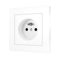 Zennio 8300005 + 8300006XX ZS55 – французская розетка
