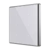 Zennio ZVI-SQTMD1-A Square TMD/Выключатель сенсорный KNX, 1 кнопочный, термодатчик, термостат