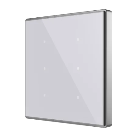 Zennio ZVI-SQTMD1-A Square TMD/Выключатель сенсорный KNX, 1 кнопочный, термодатчик, термостат