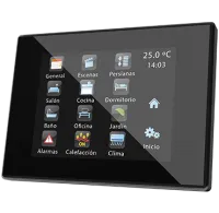 Zennio ZVI-Z41PRO Полноцветная Емкостная Сенсорная панель Pro с IP-соединением Z41 Pro