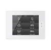 Zennio ZVIZ40W Сенсорная панель KNX Z40, емкостной ЖК дисплей 4.1” с фоновой подсветкой, цвет: белый
