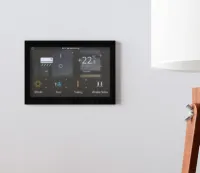 Zennio ZVIZ100A Цветная емкостная сенсорная панель с 10-дюймовым дисплеем Z100, цвет: Антрацит
