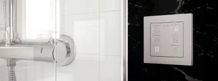 Zennio ZVT55X1A Выключатель сенсорный KNX Tecla 55 X1
