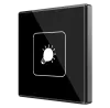 Zennio ZVI-SQTMD1-A Square TMD/Выключатель сенсорный KNX, 1 кнопочный, термодатчик, термостат