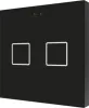 Zennio ZVI-F2-A Выключатель сенсорный KNX Flat F2, 2-кнопочный