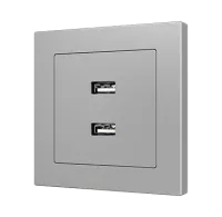 Zennio 8300007 + 8300008XX ZS55 – USB-зарядное устройство