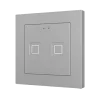 Zennio ZVIT55X2S Выключатель сенсорный KNX Tecla 55 X2