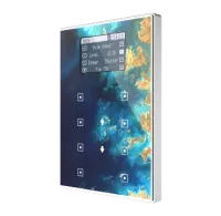 Zennio ZVI-TMDV TMD-Display View / Контроллер комнатный KNX, 8 сенсорных кнопок, дисплей 1.8 дюймов с меню