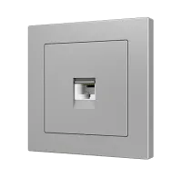 Zennio 8300009+46+12XX ZS55 – Одиночная розетка RJ45