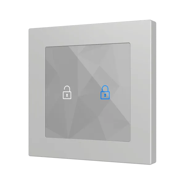Zennio ZVIFR55X2 Емкостный сенсорный переключатель с RGB-подсветкой (55 x 55 мм) Flat RGB 55