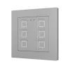 Zennio ZVITR55X6 Емкостный сенсорный переключатель с RGB-подсветкой (55 x 55 мм) Tecla RGB 55