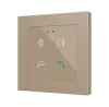 Zennio ZVIFR55X4 Емкостный сенсорный переключатель с RGB-подсветкой (55 x 55 мм) Flat RGB 55
