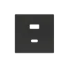 Zennio ZSI2UCA + ZS55C2UCAY Двойное зарядное устройство USB C+A 5 В / 3,5 А ZS55 – USB C+A Charger