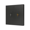 Zennio ZVITR2 Емкостный сенсорный переключатель с RGB-подсветкой Tecla RGB