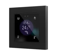 Zennio ZVIF55DV2 Емкостная сенсорная панель с дисплеем (55 x 55 мм) Flat 55 Display v2