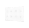 Zennio ZVITXLX8 Емкостный сенсорный выключатель с подсветкой Tecla XL X8
