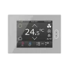 Zennio ZVIZ40S Сенсорная панель KNX Z40, емкостной ЖК дисплей 4.1” с фоновой подсветкой, цвет: серебро