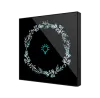 Zennio ZVIFR1 Емкостный сенсорный переключатель с RGB-подсветкой Flat RGB