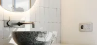 Zennio ZVIF55X4VTA Выключатель сенсорный KNX Flat 55 X4, версия vT,  4-кнопочный, цвет: черный