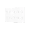 Zennio ZVITXLX10W Выключатель сенсорный KNX Tecla XL X10,  10-кнопочный,  PC-ABS пластик, цвет: белый