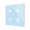 Zennio ZVIF6VT Емкостный сенсорный выключатель с подсветкой flat 6 vT
