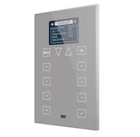 Zennio ZN1VI-TPZAS-B Roll-ZAS / Контроллер комнатный KNX, 8 сенсорных кнопок, дисплей 1.8 дюймов с меню