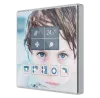Zennio ZVI-SQTMDD Square TMD-Display / Контроллер комнатный KNX, дисплей 1.8 дюймов, 5 кнопок