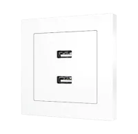 Zennio 8300007 + 8300008XX ZS55 – USB-зарядное устройство