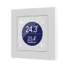 Zennio ZVI-F55D-GW Flat 55 Display / Выключатель KNX сенсорный с дисплеем (стандарт рамки 55x55мм)