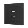 Zennio 8300007 + 8300008XX ZS55 – USB-зарядное устройство
