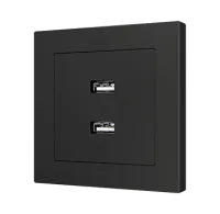 Zennio 8300007 + 8300008XX ZS55 – USB-зарядное устройство