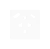 Zennio ZS55IEUA2US ZS55 — евро-американская розетка с USB C+A
