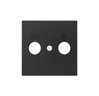 Zennio 8300014 + 15XX ZS55 — Розетка для антенны TV-R