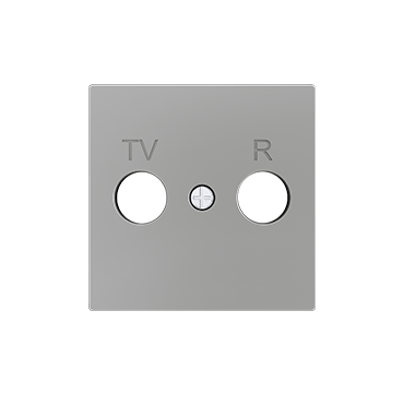 Zennio 8300048 + 15XX ZS55 — Розетка для антенны TV-R